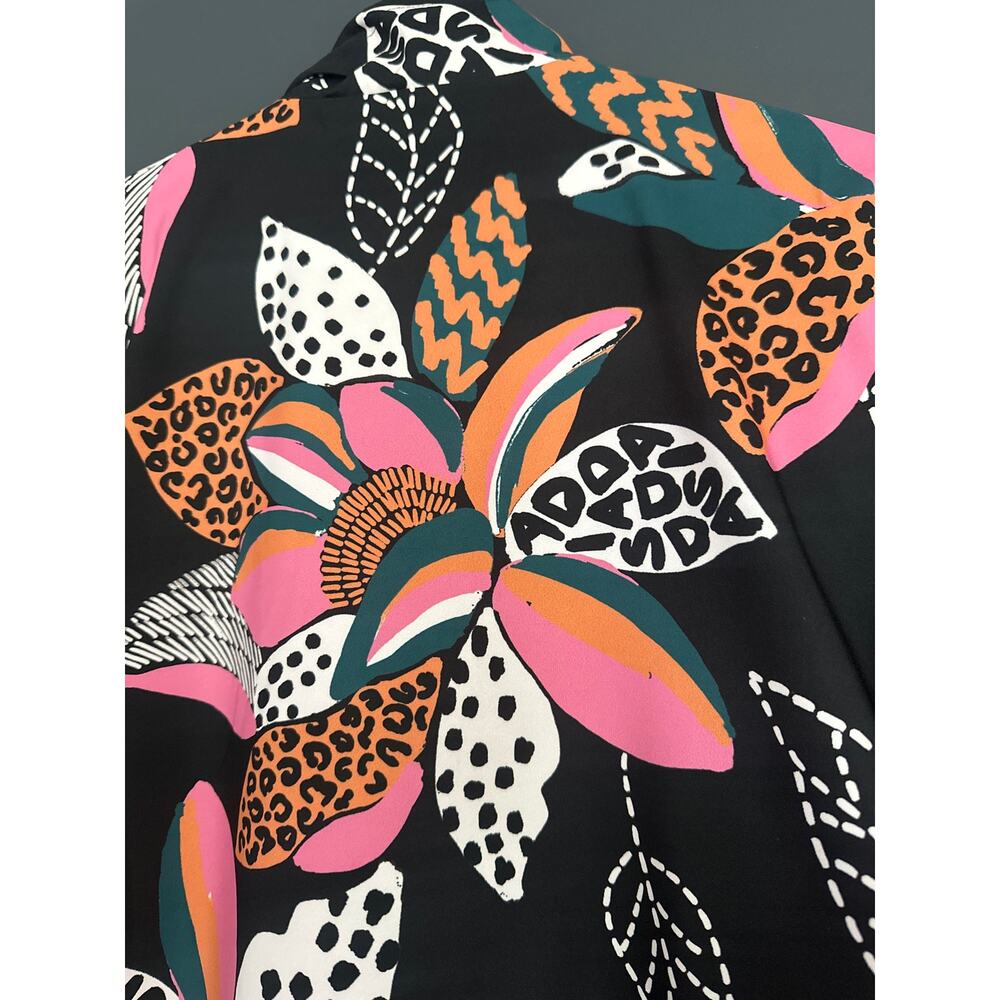 Farm Rio X Adidas Farm Rio Print Relaxed Lightweight Windbreaker Size Small - Picture 10 of 14